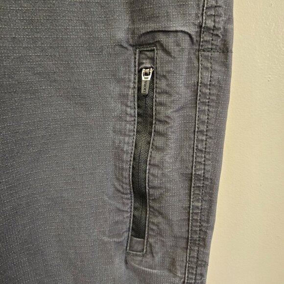 Vuori Men's M Ripstop Climber Jogger Pants Gorpcore Organic Cotton Charcoal Gray - Picture 5 of 10